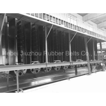 Inclined Corrugated Sidewall Conveyor Belt